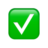 checkmark